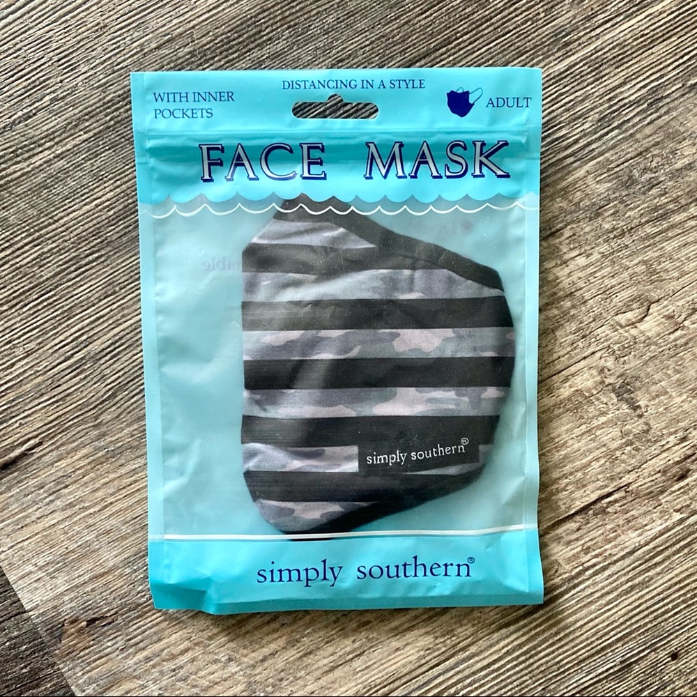 Simply Southern Adult Face Mask - NWT